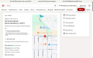 Walgreens of Round Lake website