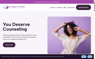 Champaign Counseling, PLLC website