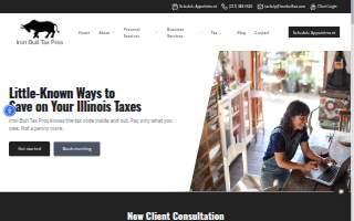 Iron Bull Tax Pros website