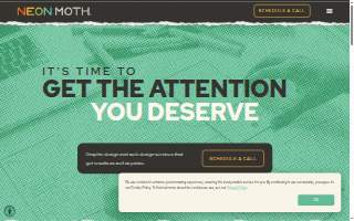 Neon Moth of Savoy website