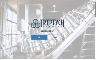 Triptych Brewing website