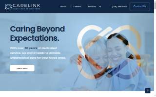 Carelink Inc. Home Care Agency website