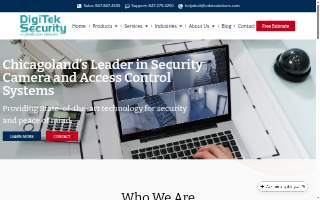 Digitek Security website