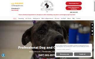 Dog Performers website