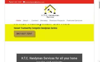 HTC Handyman Service website