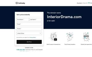 Interior Drama Home Staging website