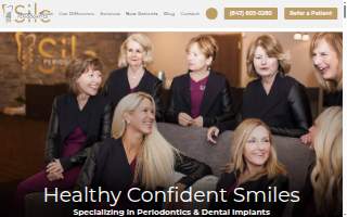 Silc Periodontics of Schaumburg website