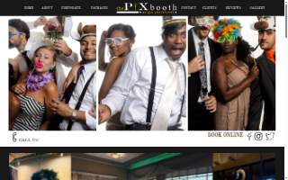 thePiXbooth | unique photo booth of Rolling Meadows website