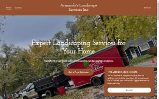 Armando's Landscape Services Inc. website