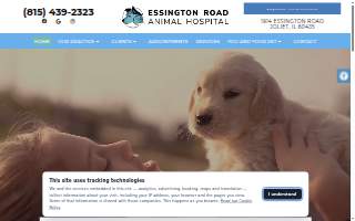 Essington Road Animal Hospital website