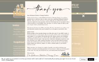 Hillmann Pediatric Therapy website