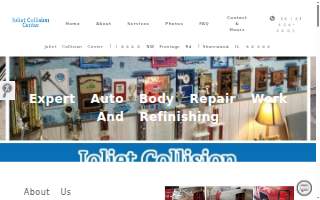 Joliet Collision Center of Shorewood website