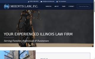 Meents Law, P.C. of Shorewood website