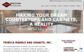 Tribeca Marble & Granite website