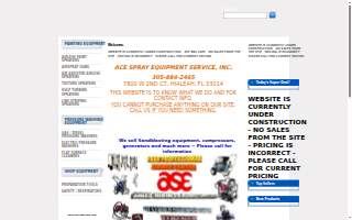 Ace of Spray website