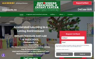 Devonshire Preschool website