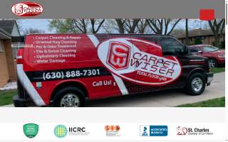 Carpet Wiser Carpet Cleaning website