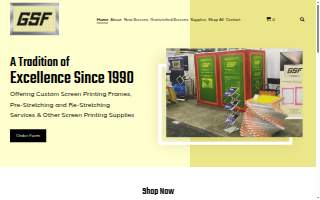 Graphic Screen Fashion website