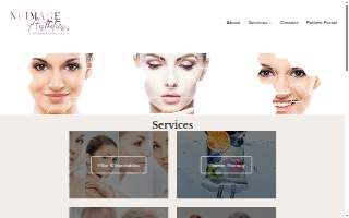 Nu Image Aesthetics & Wellness Institute website