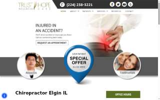 TrustHope Wellness Care website