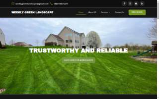 Weekly Green Landscape website