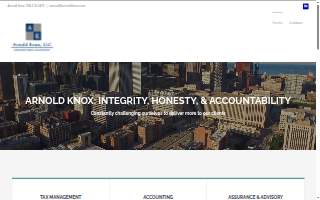 Arnold Knox Accounting Firm website