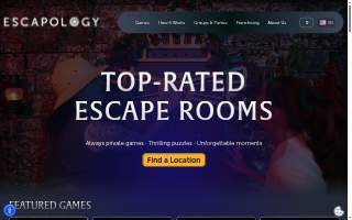 Escapology Escape Rooms Glenview website