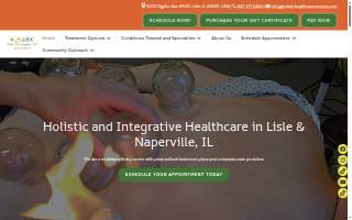Holistic Health Care Centers website