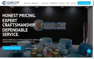 Clean Cut Painting & Handyman website