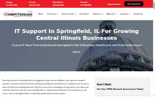 Computerease IT Support of Springfield website
