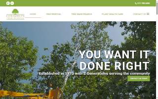 Coughlin Tree Service website