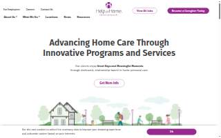 Help at Home of Moline website