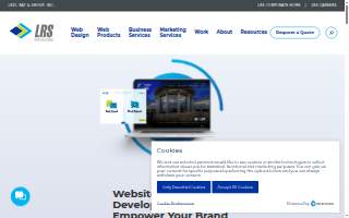 LRS Web Solutions website