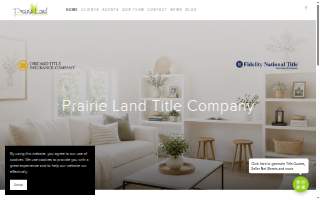 Prairie Land Title Co website