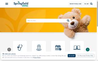 Springfield Clinic Koke Mill website