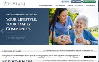 Trustwell Living of Springfield website