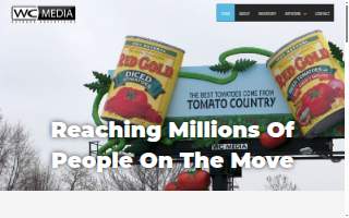 WC Media, Inc. Outdoor Advertising website
