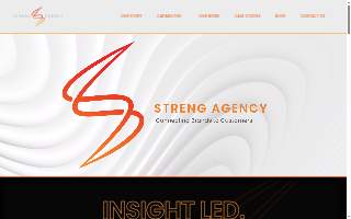 Streng Agency website