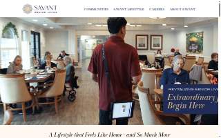 Savant Wealth Management website