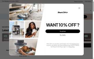 Shark's Cove Pet Shop website