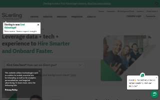 Sterling Technology Solutions website