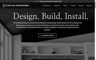Sterling Woodworks website
