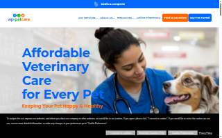 VIP Petcare Vaccination Clinic of Sterling website