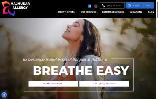 Majmudar Allergy website