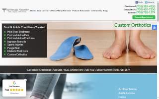 Advanced Podiatry: Mark J. Gagnon, DPM website