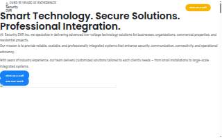 Security DVR Inc. of North Chicago website
