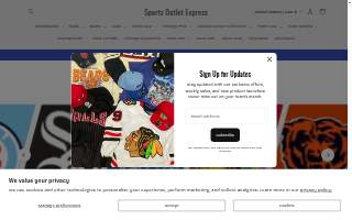 Sports Outlet Express of Summit website