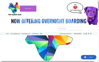 The Barker Shop website
