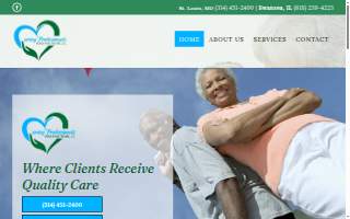 Caring Professionals Home Healthcare LLC website