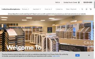 Collins Flooring America of Swansea website